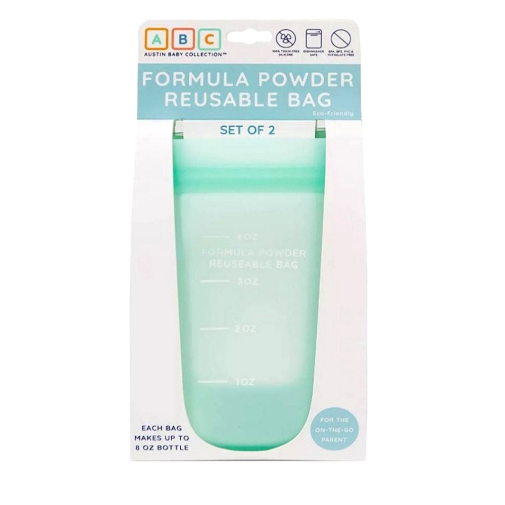 Austin Baby Powder Set of 2  Formula Collection Reusable Bags